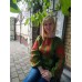 Embroidered blouse "Green Freshness"